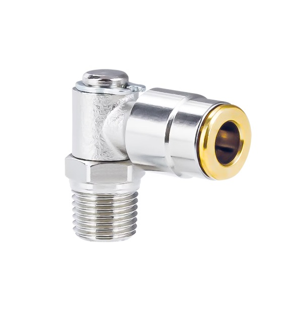 Złączka kątowa obrotowa, 04 - GZ M6x0,75, 250bar