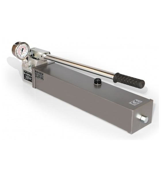 Pompa ręczna dwustopniowa 700bar, poj. 2,5 dm3