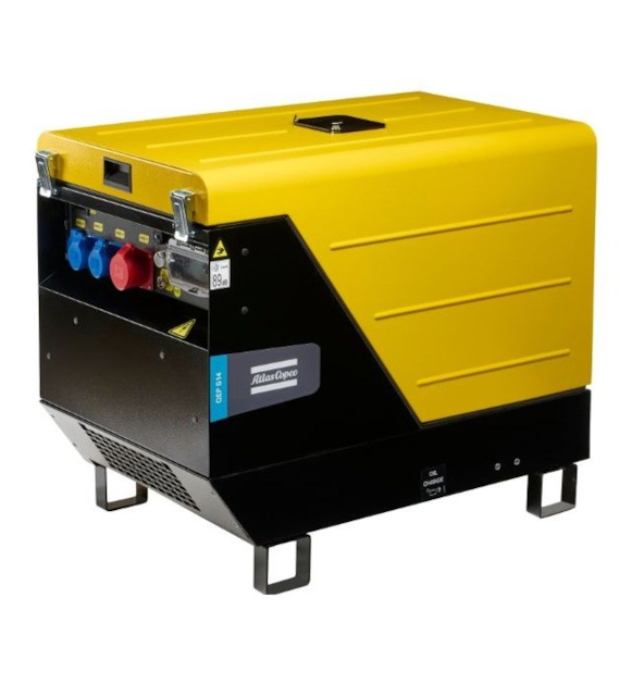 Generator prądu Atlas Copco 13,9 kVA, 230/400V, PB