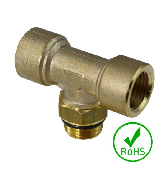 Trójnik symetryczny 2 x GW M22x1,5 - GZ M22x1,5