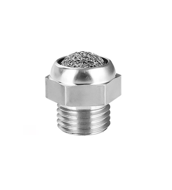 Tłumik hałasu GZ 1/2 BSP, stal 304