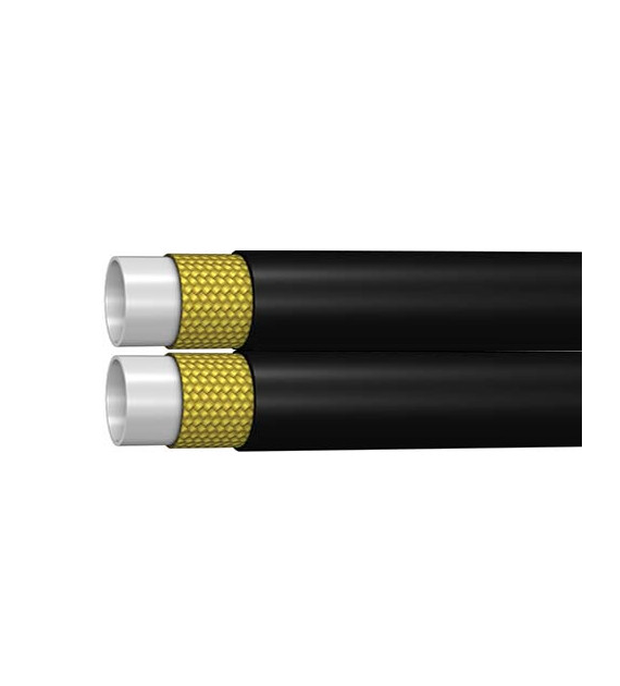 Wąż termoplastyczny podwójny SAE 100R8 DN08 300bar