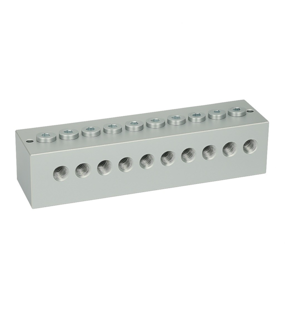 Blok smarowniczy T 3x10 przyłącza 1/8 BSP