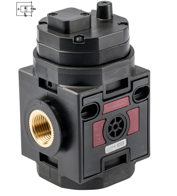 Zawór powolnego startu Aircomp 3/8  BSP