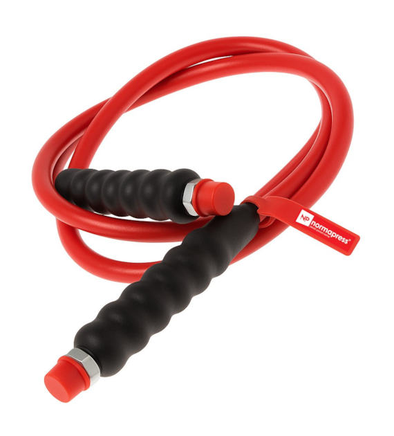 Przewód 700 bar, DN06, GZ 3/8 NPT, L=9000 mm, RED