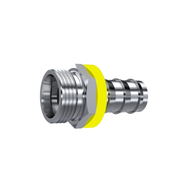 Końcówka Push-In DN06 CEL M16x1,5 10L, stal 316L