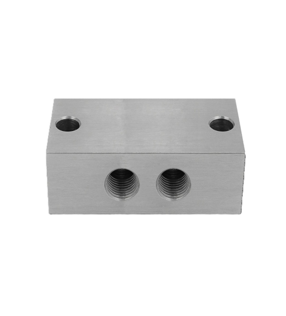 Blok smarowniczy 2x2 przyłącza M10x1