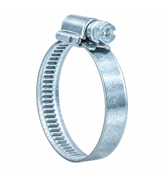 Opaska ślimakowa 110–130 mm, szerokość 12 mm, stal ocynkowana