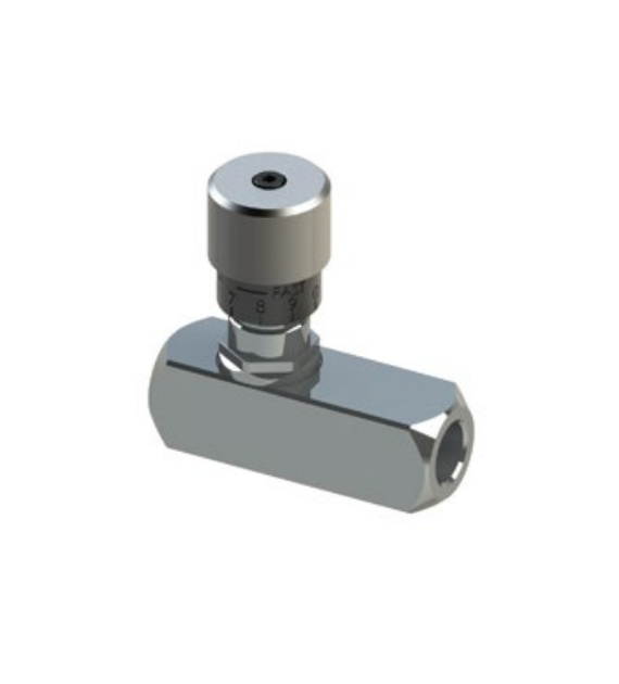 Zawór dławiaco-zwrotny 1/8 