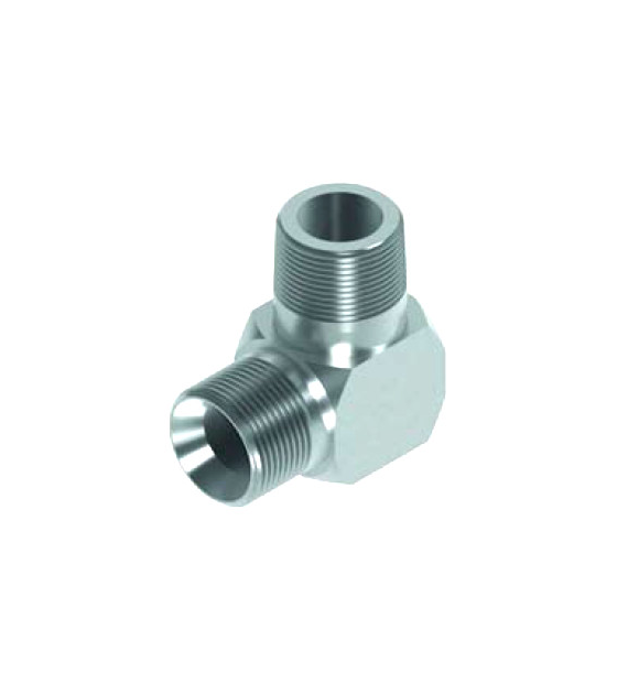 Adaptor kątowy GZ 1/4 BSP x GZ 1/8 NPT