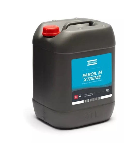 Olej sprężarkowy Paroil M Xtreme, 20L Atlas Copco