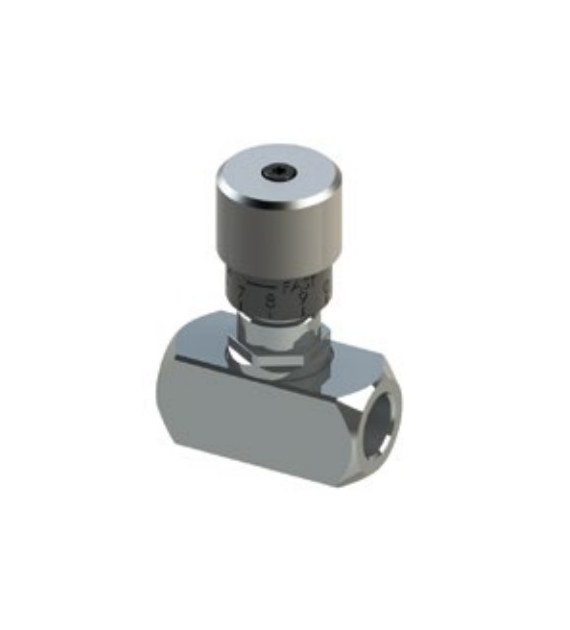 Zawór dławiący 1/4'' stal 316L