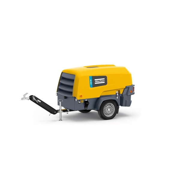 Sprężarka przewoźna Atlas Copco,5-10bar,3,5 m3/min