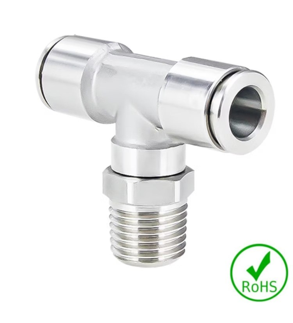 Trójnik 12 - GZ 1/2 BSPT, stal 316L, 20 bar