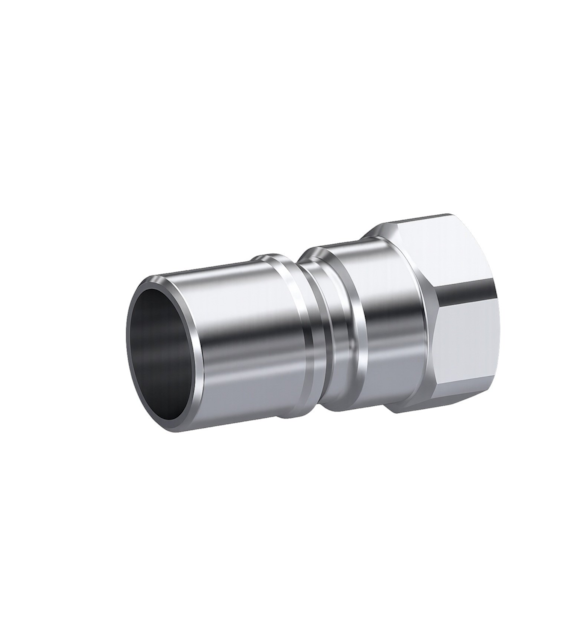 Wtyk ISO-B bez zaworu, GW 3/8 BSP, stal 316L