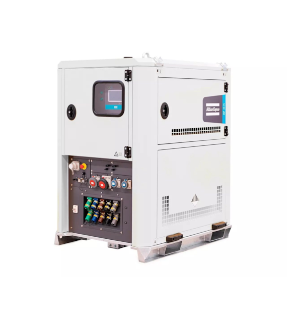 Magazyn energii Atlas Copco,230/400V,45 kVA,77 kWh