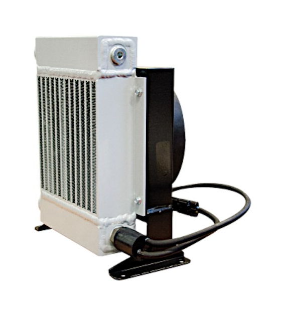 Chłodnica oleju/powietrza z termostatem, 24 VDC, 250 l/min, 1  BSP, 16 bar