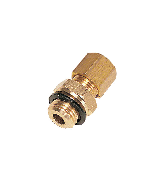 Złączka prosta mosiężna rura 10 GZ M14x1,5
