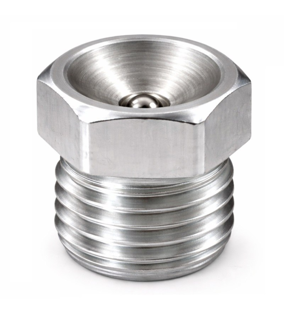 Smarowniczka lejkowa 1/4 BSPT DIN 3405, stal A1