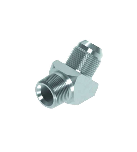 Adaptor kątowy 45° GZ 1/2 JIS x GZ 1/2 BSPT