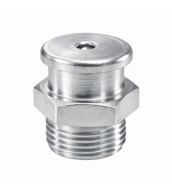 Smarowniczka płaska fi 22 M16x1,5 DIN3404, stal A1