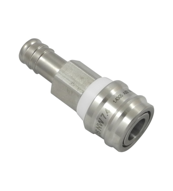 Szybkozłączka gniazdo, 06 mm, seria 26, stal 303