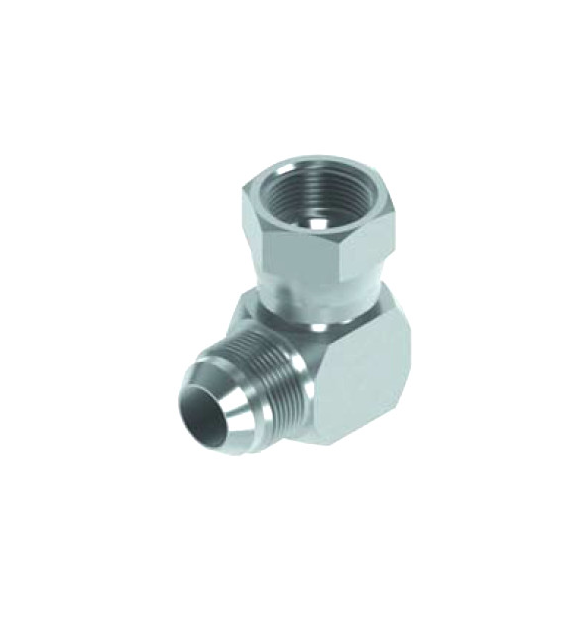 Adaptor kątowy JIC GZ 7/16-20 x JIC GW 9/16-18