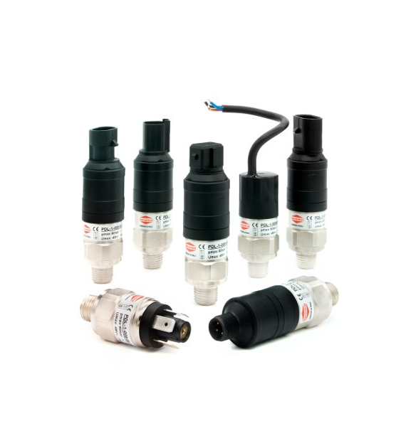 Przełącznik ciśnienia SPDT, GZ 1/4 BSP, 20-250 bar