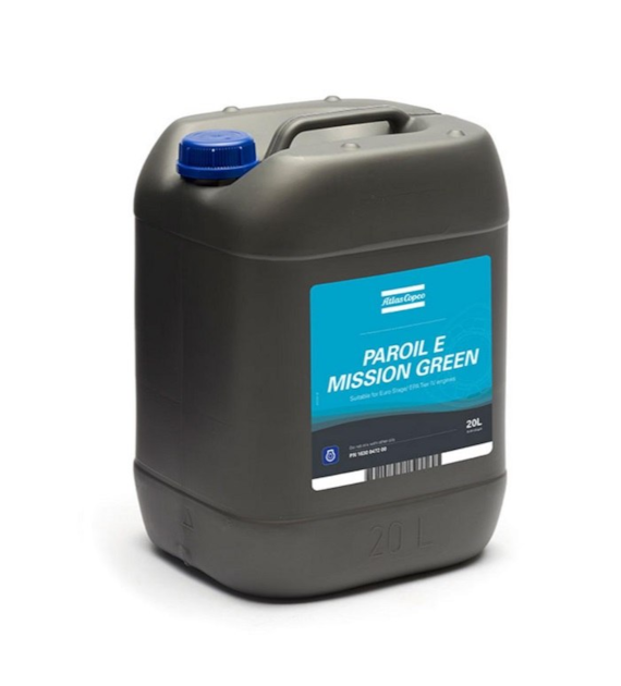 Olej silnikowy Paroil E Mission, 20L Atlas Copco