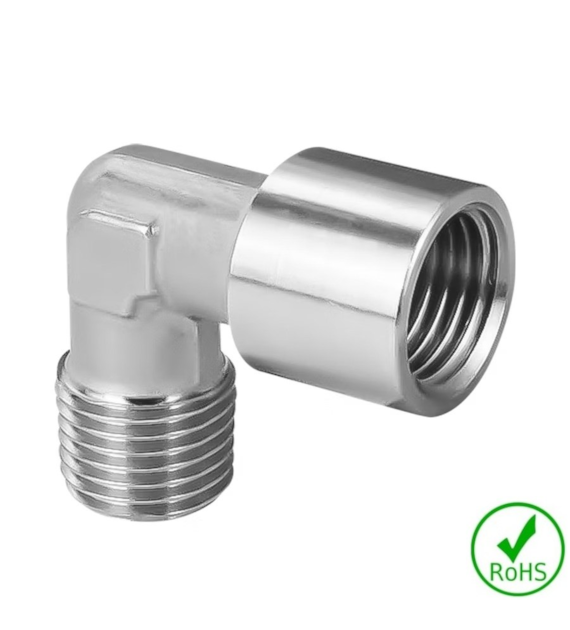 Kolanko GW 1/2 BSP x GZ 1/2 BSPT, stal 316L