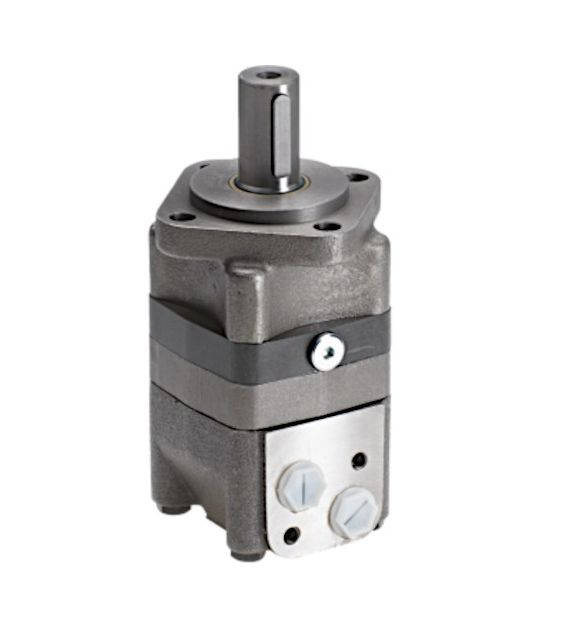 Silnik orbitalny hydrauliczny, wałek cylindryczny Ø32mm, 401.9 cm/obr, przepływ 75 l/min, 100 bar, przyłącze 1/2 BSP