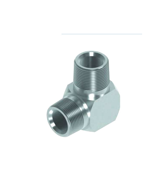 Adaptor kątowy GZ 1/4 NPT, stal 316L