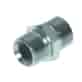 Adaptor GZ 1/4 BSP x GZ 3/8 BSP o zmniejszonym przepływie 1,4mm