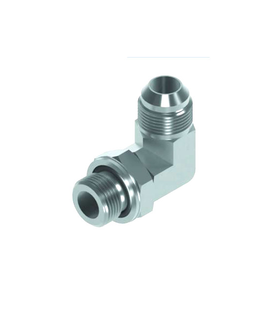 Adaptor kątowy JIC GZ 7/8-14  x GZ 1/2 BSP