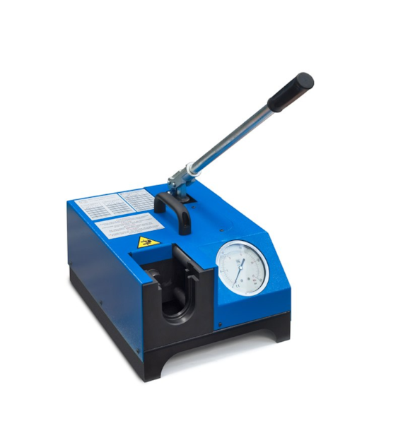 Prasa ręczna do osadz. pierścieni i kielichowania