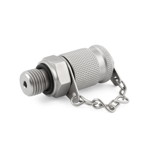 Złączka pomiarowa M12x1,5 ED stal 1.4571