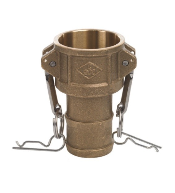 Camlock TYP C, gniazdo na wąż DN25, mosiądz