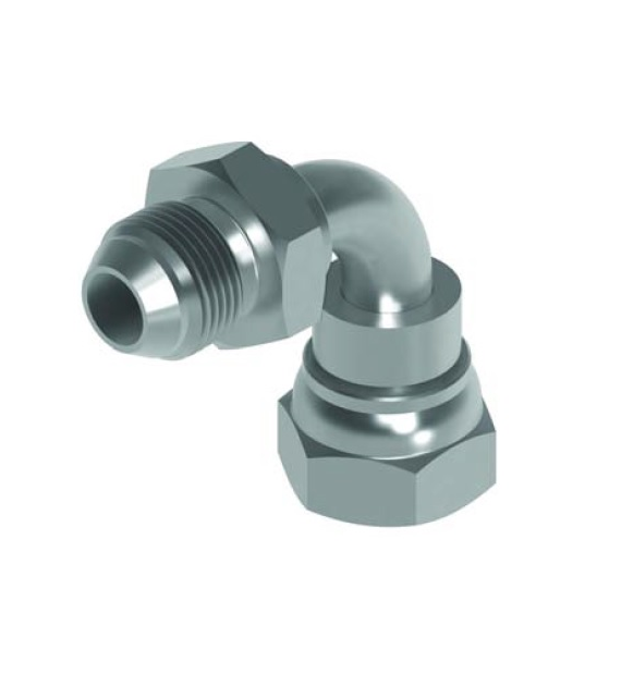 Adaptor kątowy 90° GZ/GW 1/4 BSP JIS