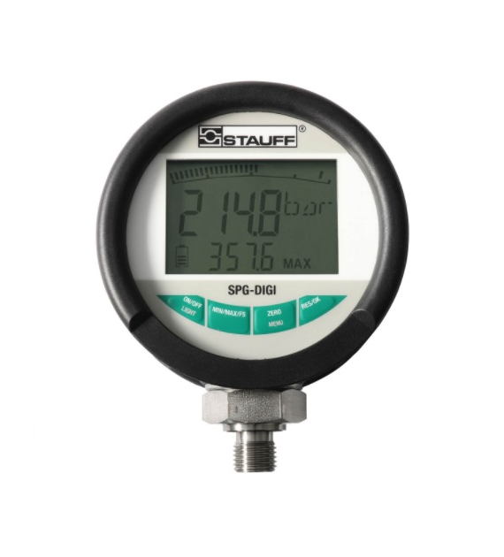 Manometr cyfrowy 0-100 bar, G 1/4 