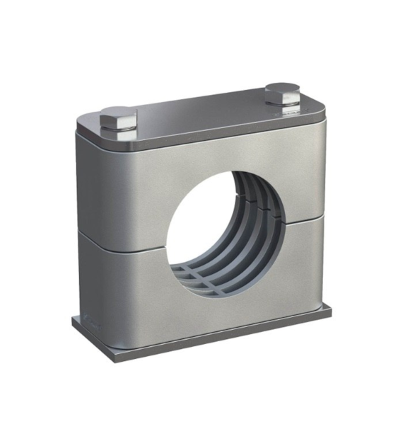 Uchwyt na rurę 10 - seria lekka, AL - stal 37-2