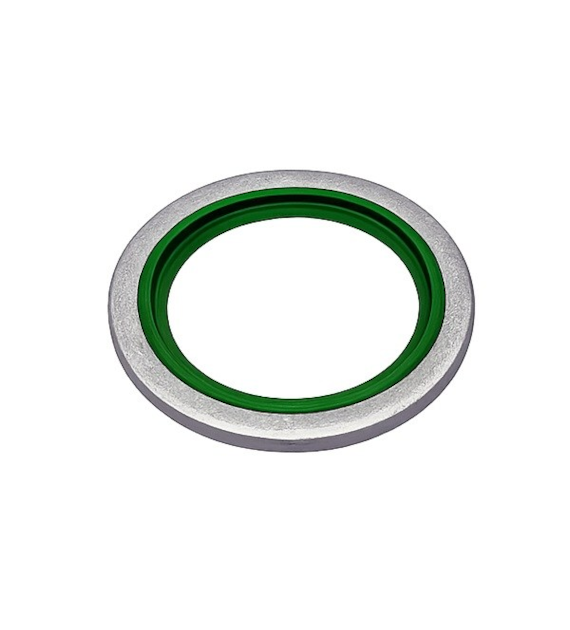 Uszczelnienie metalowo-gumowe M8, 316L - Viton