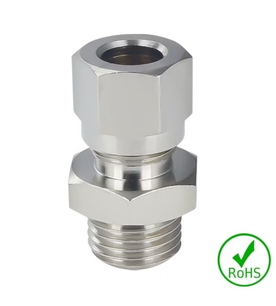 Złączka prosta 05 - GZ 1/8 BSP, mosiądz