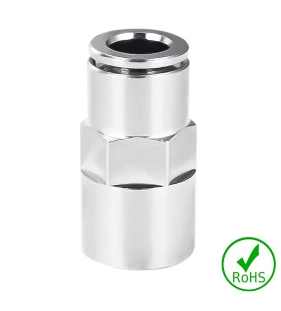 Złączka 04 - GW 1/8 BSP, 20 bar, mosiądz, FDA