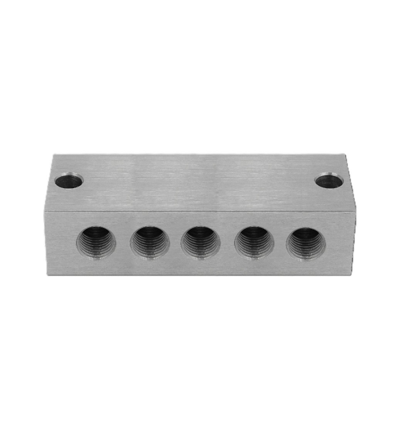 Blok smarowniczy 2x5 przyłącza M10x1