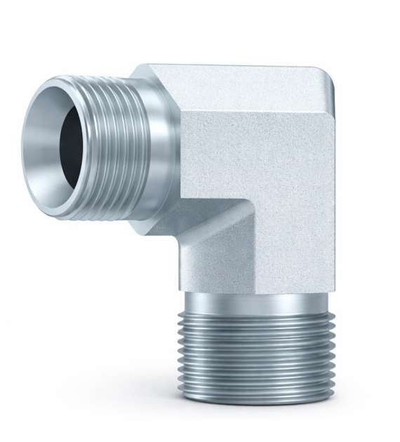 Adaptor kątowy GZ 1.1/2 BSP, stal 316L