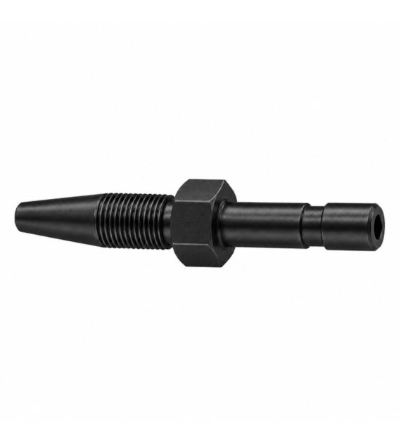 Końcowka DN04 z rowkiem, R-6mm L=21,5 mm, czarne