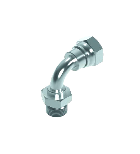 Adaptor kątowy 90° GZ/GW 3/8 BSP