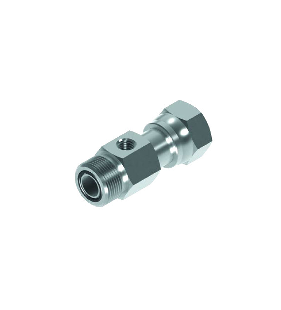 Trójnik GW/GZ 1-14 ORFS x GW 1/8 BSP