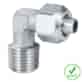 Złączka kątowa 10/8 - GZ 1/4 BSPT, stal 316L