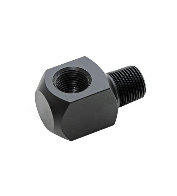 Adaptor kątowy 90° GZ 3/8 NPT x GW 3/8 NPT